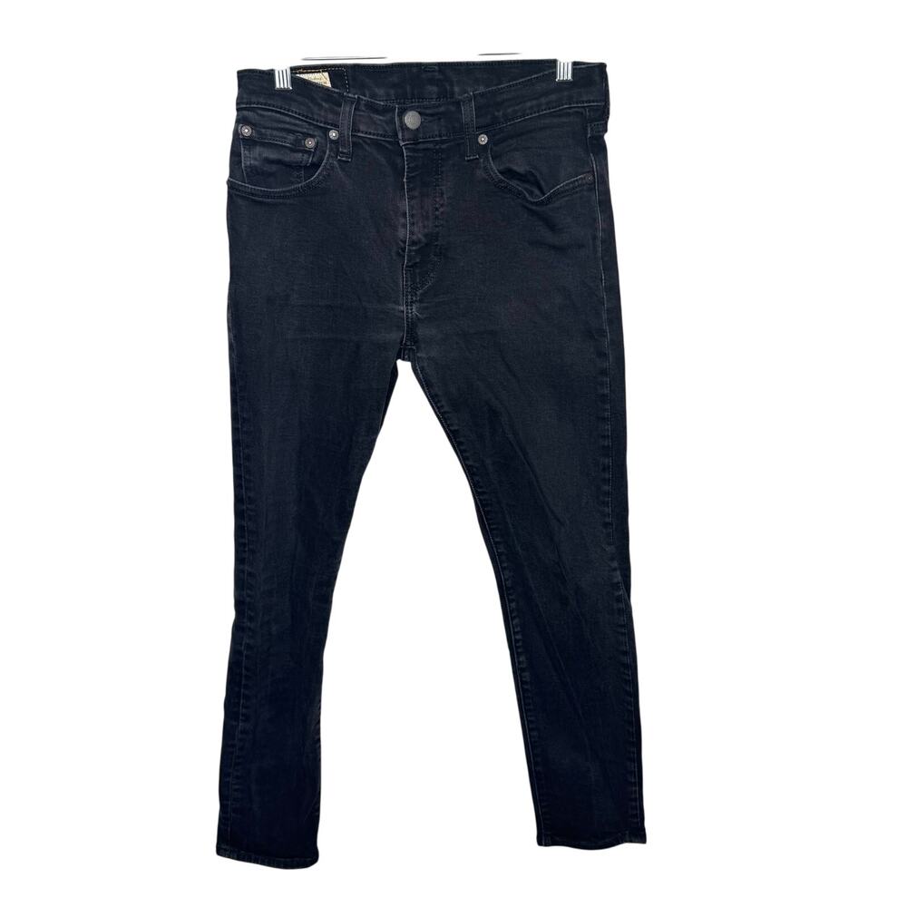 Levi’s 512 Slim Taper Jeans Men’s W30 L32 Black Stretch Denim Premium Lot‎ 512
